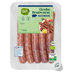 Bio Grobe Bratwurst 240 g