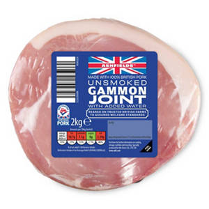 Succulent Unsmoked Gammon Joint 2kg