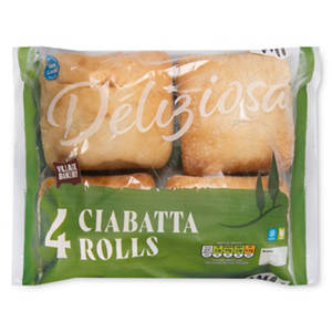 Schar Buckwheat Brown Ciabatta Rolls 200g