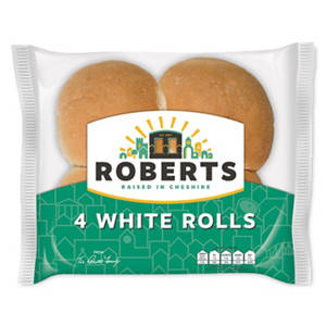 4 White Rolls