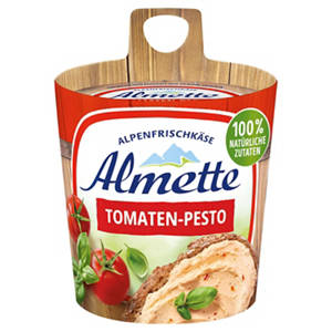 Frischkäse Fass 150 g, Tomaten Pesto