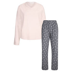 Damen Frottee-Pyjama, Pink, S