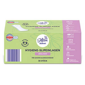 Hygiene-Slipeinlagen 30 Stück, Ultra Mini