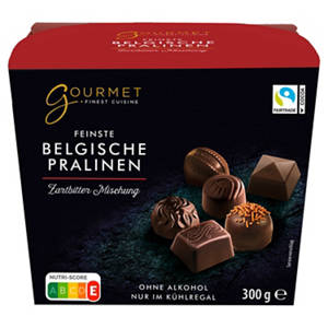 Feinste Belgische Pralinen 300 g, Zartbitter