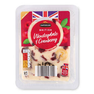 British Wensleydale & Cranberry Cheese