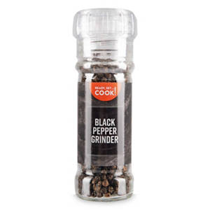 Cook Whole Black Peppercorn Grinder 50g