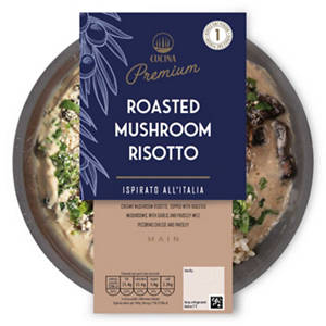 Roasted Mushroom Risotto