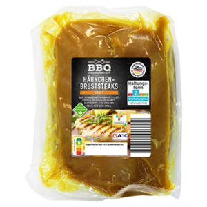 Marinierte Hähnchensteaks 550 g, Curry