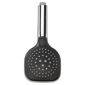 Wellness Duschkopfset, P196N, Schwarz