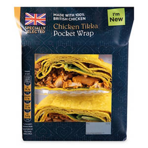 Chicken Tikka Pocket Wrap