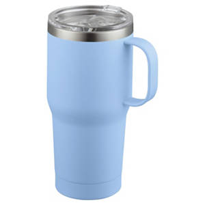 Outdoor Reisebehälter, Thermobecher, Hellblau