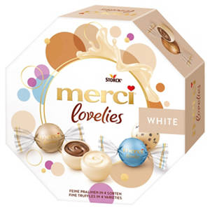 Merci Lovelies 185 g, White