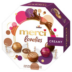 Merci Lovelies 185 g, Creamy
