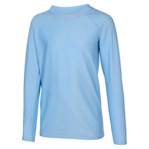 Kinder UV Badeshirt, Hellblau, 122/128