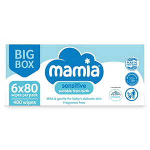 Baby Wipes Sensitive 6 Pack