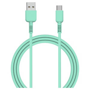 Smartphone-­Zubehör, USB A-C, Türkis