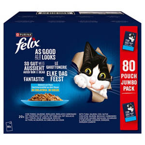 Felix 80 x 85 g, Wasser