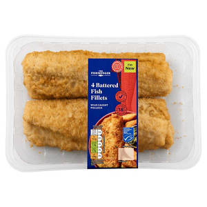 20 Omega 3 Breaded Alaska Pollock Fish Fingers 560g