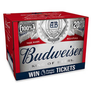 Budweiser 20 Pack