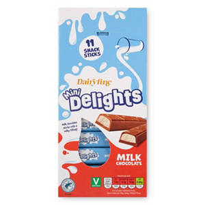 Milk Chocolate Sticks 11 Pack