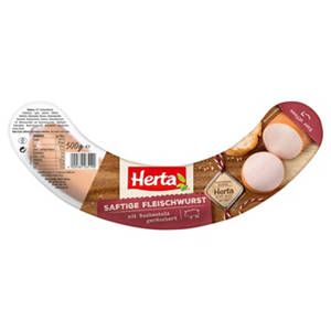 Saftige Fleischwurst 0,5 kg, Buchenholz geräuchert
