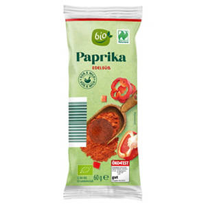 Bio-Gewürze im Nachfüllbeutel 60 g, Paprikapulver edelsüß