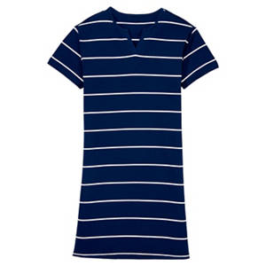 Damen Schlafshirt, Marineblau, M 40/42