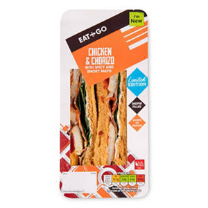 Chicken & Chorizo Deeper Fill Sandwich