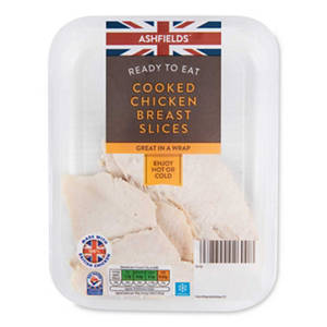 Cooked Chicken Breast Slices
