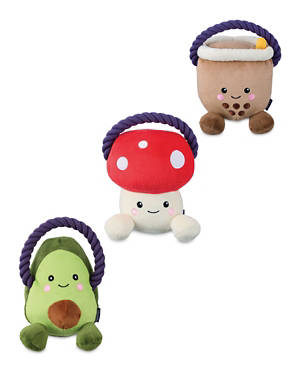 Petface Whale Plush & Rope Dog Toy
