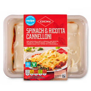 Spinach & Ricotta Cannelloni 400g