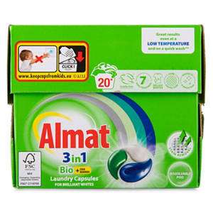Triple Chamber Laundry Capsules