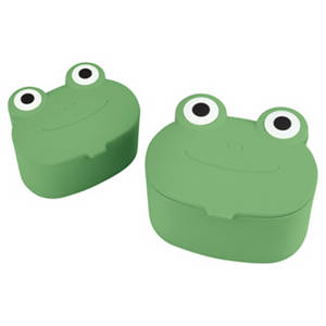 Design-Snack- und Trinkutensilien, Dose Frosch
