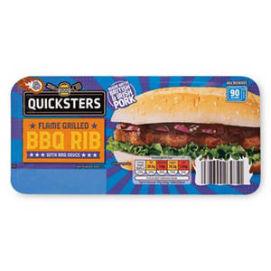 Rustlers Bbq Pork Rib Sandwich 157G