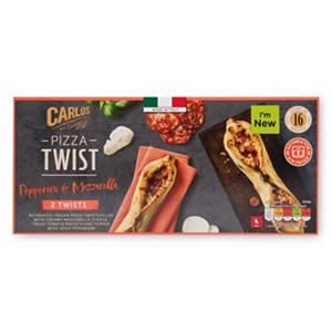 Salami Mozzerella Pizza Twist