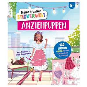 Mini Stickerbücher, Anziehpuppen