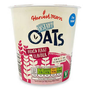 Mixed Berry Flavour Porridge Pot