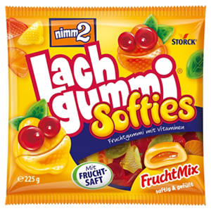 NIMM 2 Softies 225 g, Fruchtmix