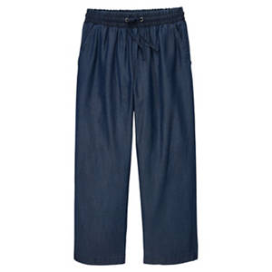 Damen Lyocell-Hose, Dunkelblau, M 40/42