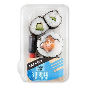 Smoked Salmon Sushi Snack