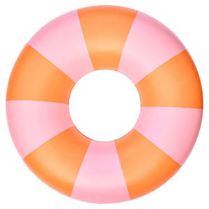 Schwimmliege/Ring-Sortiment, Ring, Orange/Pink