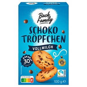 Schoko-Tröpfchen 100 g, Vollmilch