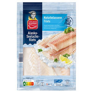 Alaska Seelachsfilets 1 kg