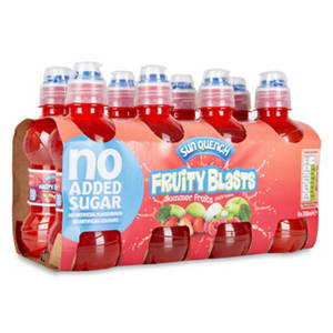 Fruity Blasts Orange Juice Drink 8 Pack