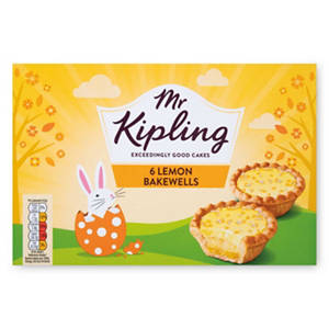 Mr Kipling Lemon Cake Slices 6 Pack