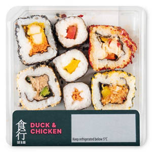 Duck & Chicken Sushi Selection