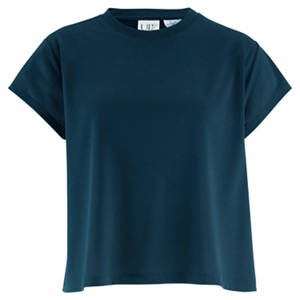 Damen T-Shirt, Marineblau, M 40/42