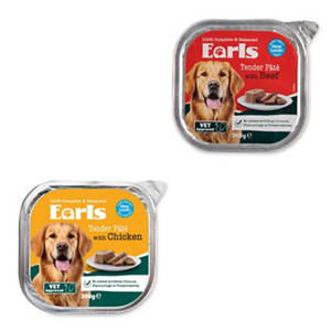 Tender Pâté Dog Food Tray