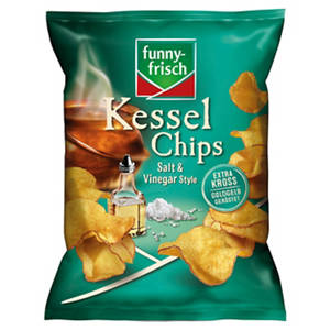 Kesselchips 120 g, Salt & Vinegar