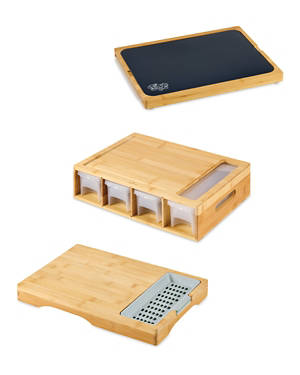Habitat Rubber Wood Chopping Boards - Pack of 2